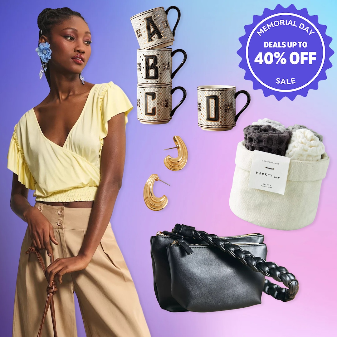 Anthropologie Memorial Day Sale: 40% Off Trendy Home Decor & Clothes